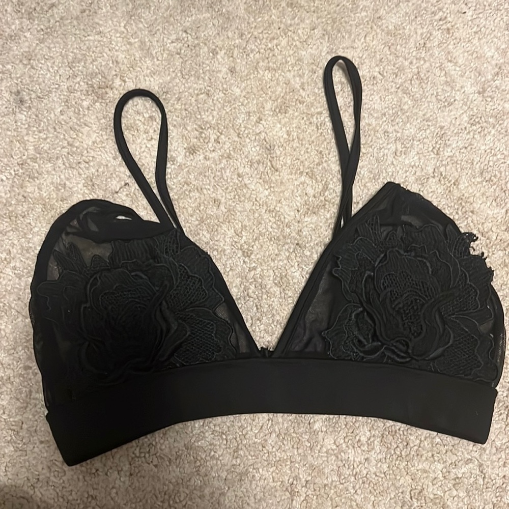 Black bra